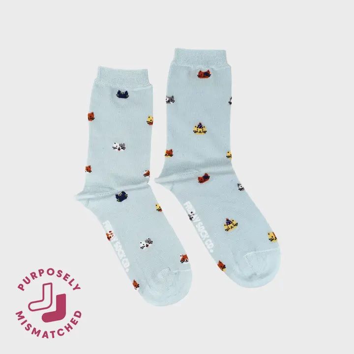 Women&#39;s Tiny Cat Party Socks