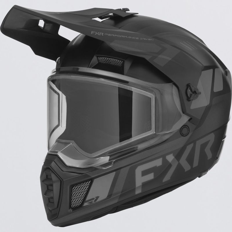 Clutch X Helmet w/ Dual Shield: Black Ops