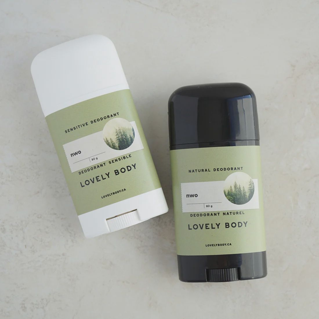 LB Deodorant, Scent: NWO Natural