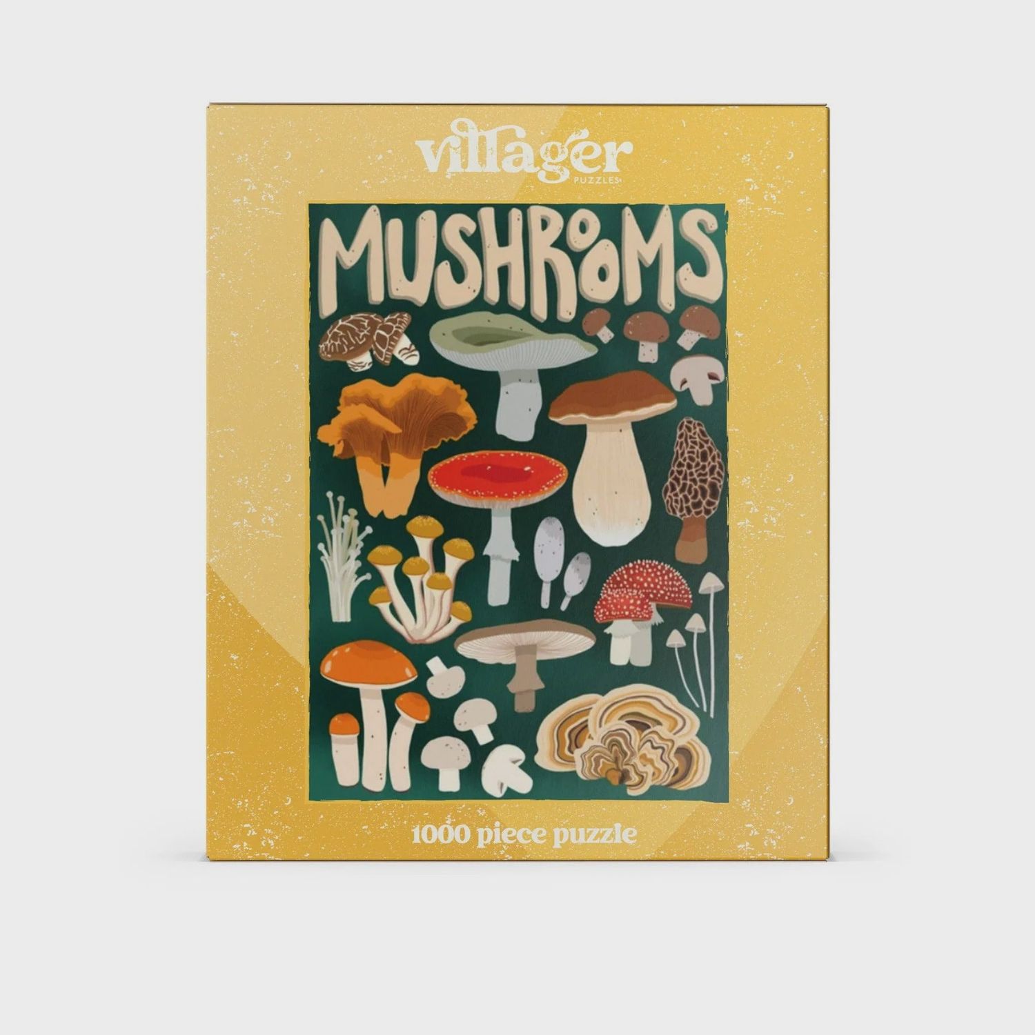 Villager Puzzles 1000 PC, Design: Mushroom Forager