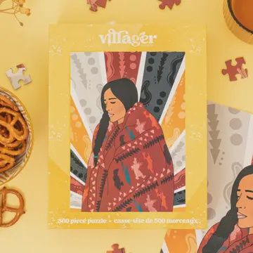 Villager Puzzles 500 PC, Design: Matriarch Blanket