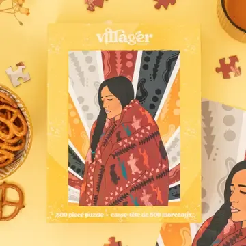 Villager Puzzles 500 PC, Design: Matriarch Blanket