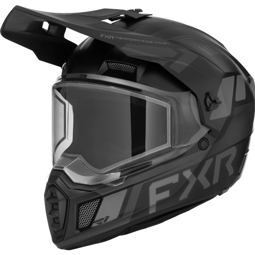 CLUTCH X HELMET W/ DUAL SHIELD: Black Ops