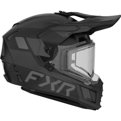 CLUTCH X HELMET W/ E SHIELD: Black Ops