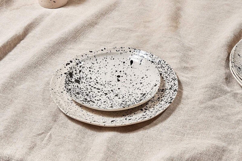 Ama Splatter Side Plate - Nkuku
