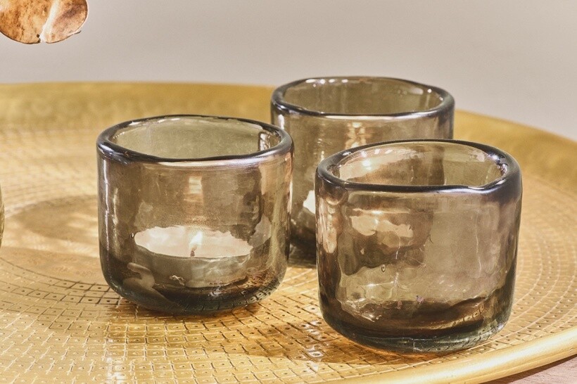 Irda Glass Small Tealight