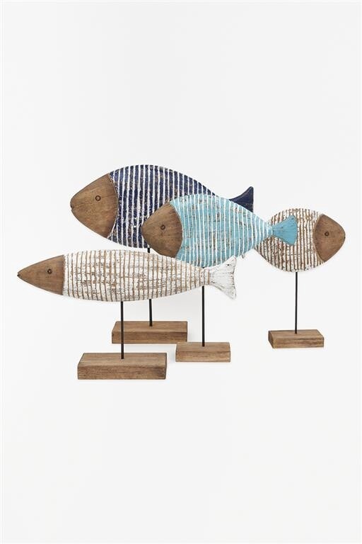 Carved Striped Fish