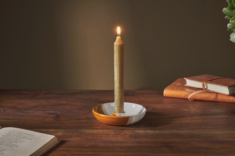 Candra Ceramic Candle Holder