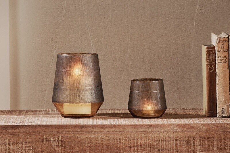 Dera Etched Glass Tealight