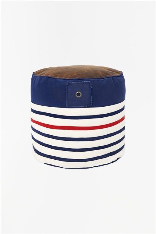 Nautical Pouf
