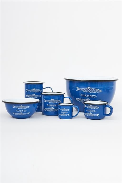 Tall Enamel Mug