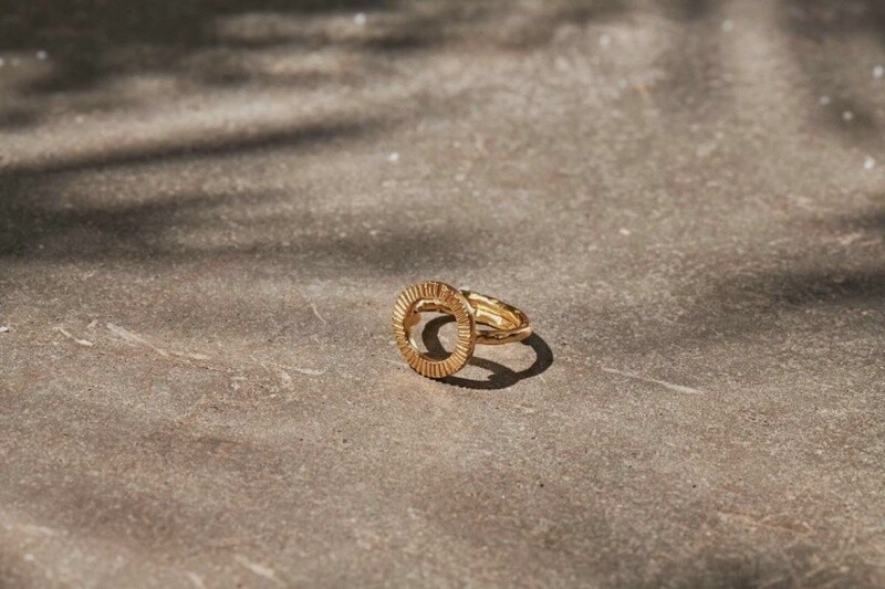 Lalia Etched Ring