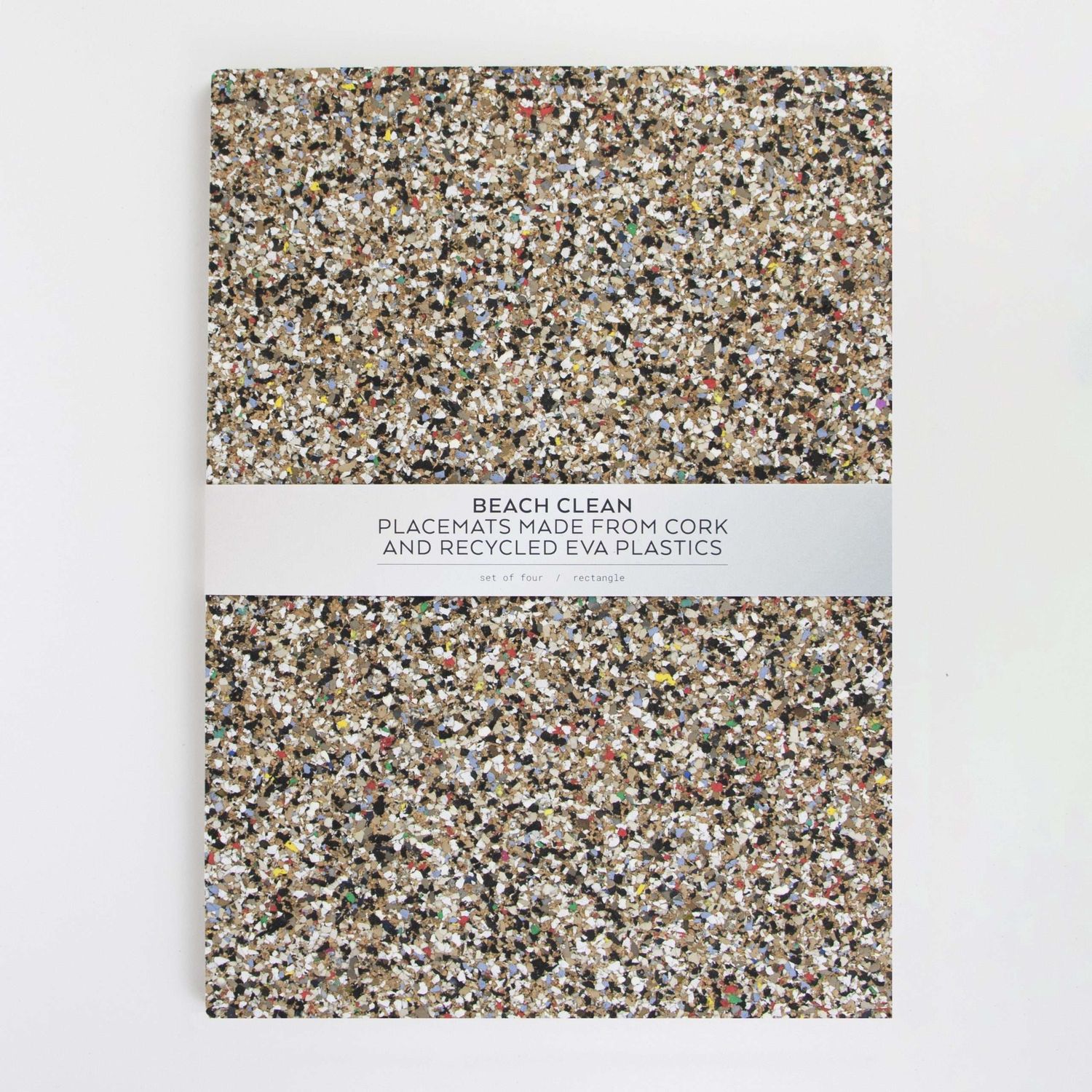 Beach Clean Placemats - Set of 4, Shape: Rectangle