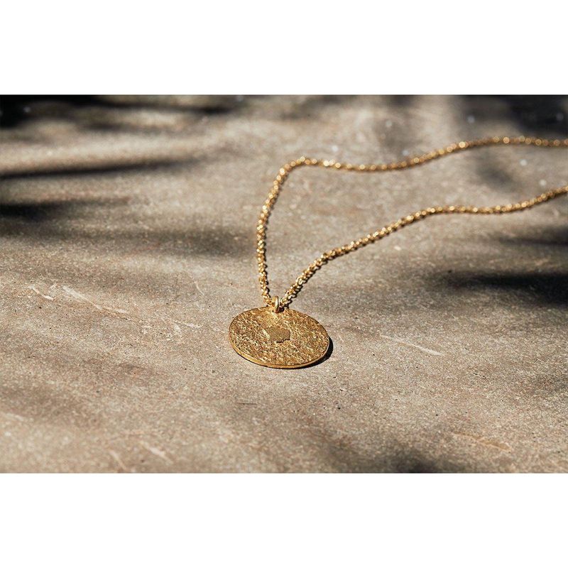 Karnataka disc necklace