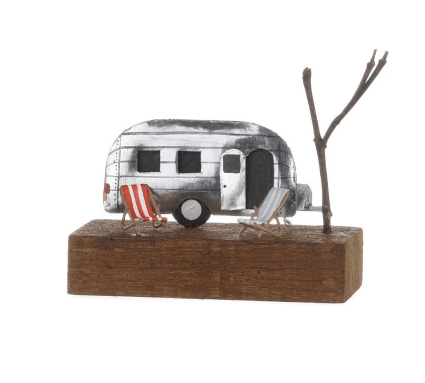 Caravan Site Scene - Camping