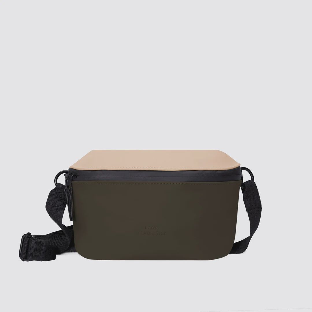 Jona Lotus Bumbag, Colour: Light Almond/Olive