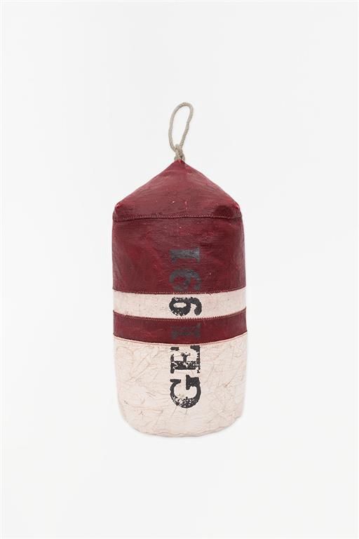 Doorstop, Colour: Bouy - Red/White, Size: Small