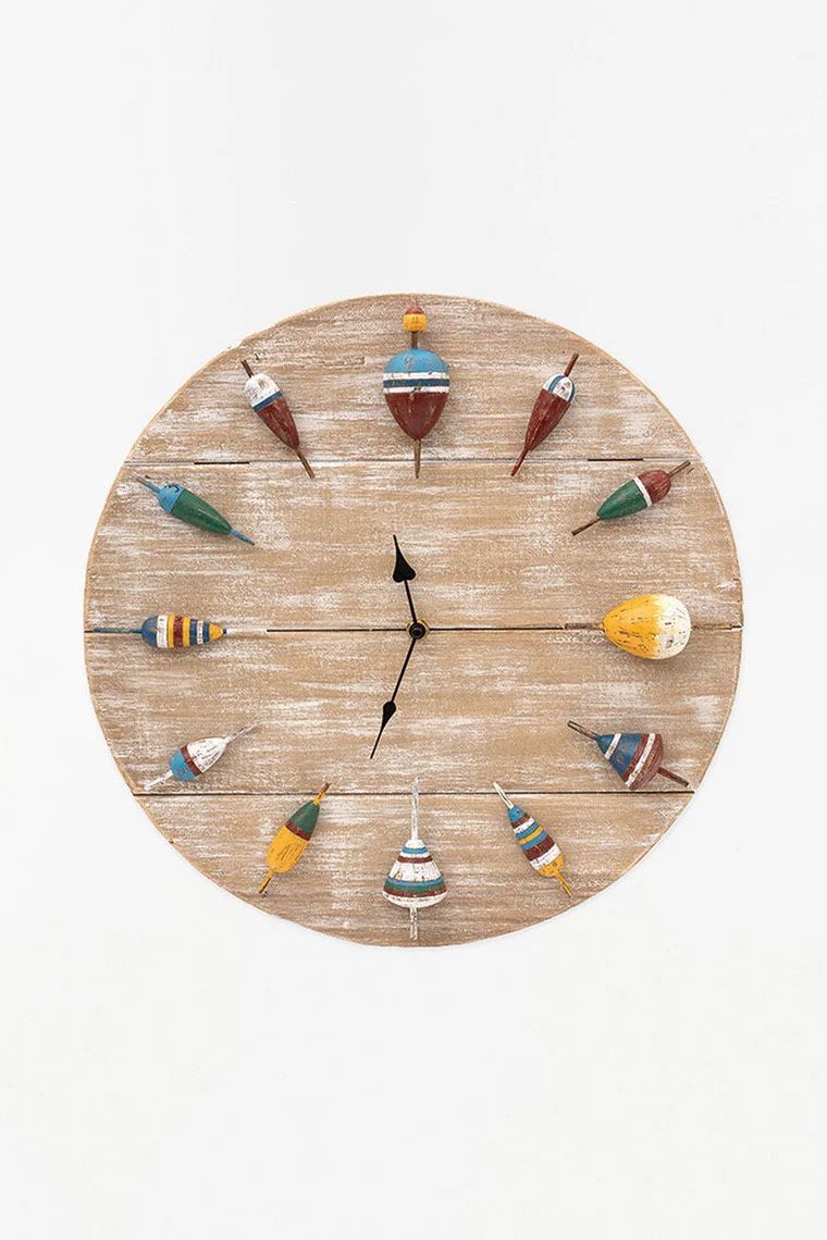 Fishing Floats Wall Clock