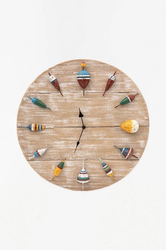 Fishing Floats Wall Clock