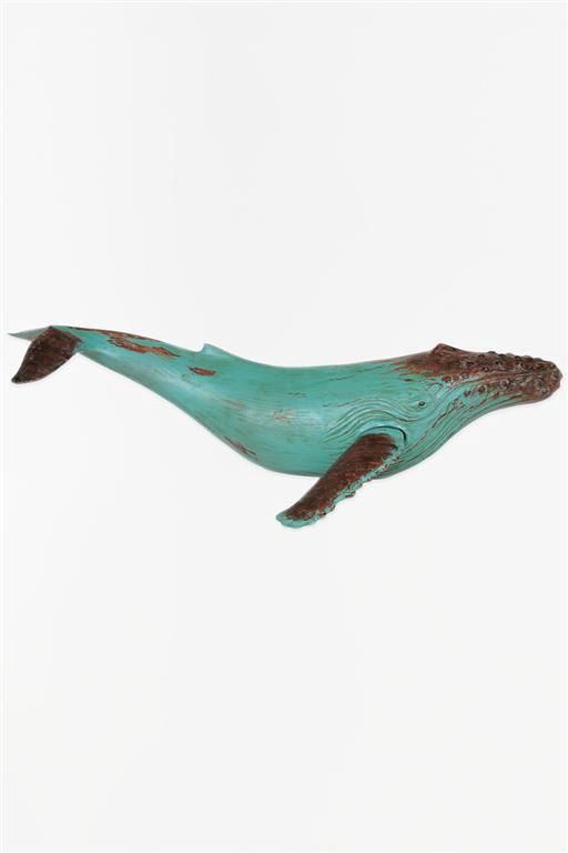 Humpback Whale, Colour: Turquoise, Size: Small
