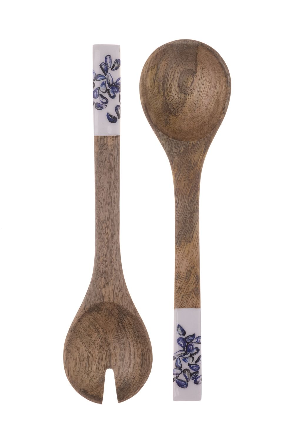 Wooden Salad Servers, Style: Mussels