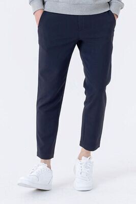 Back logo tapered fit pants