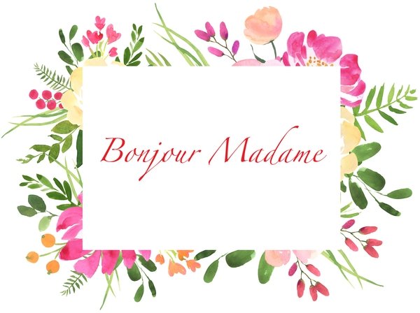 Bonjour Madame Paris