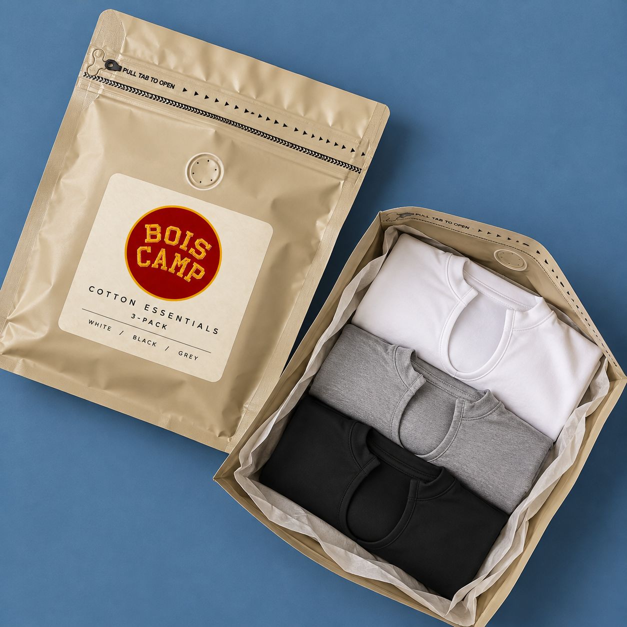 MUSCLE STRUCTURE 002 — COTTON EDITION (3-PACK)