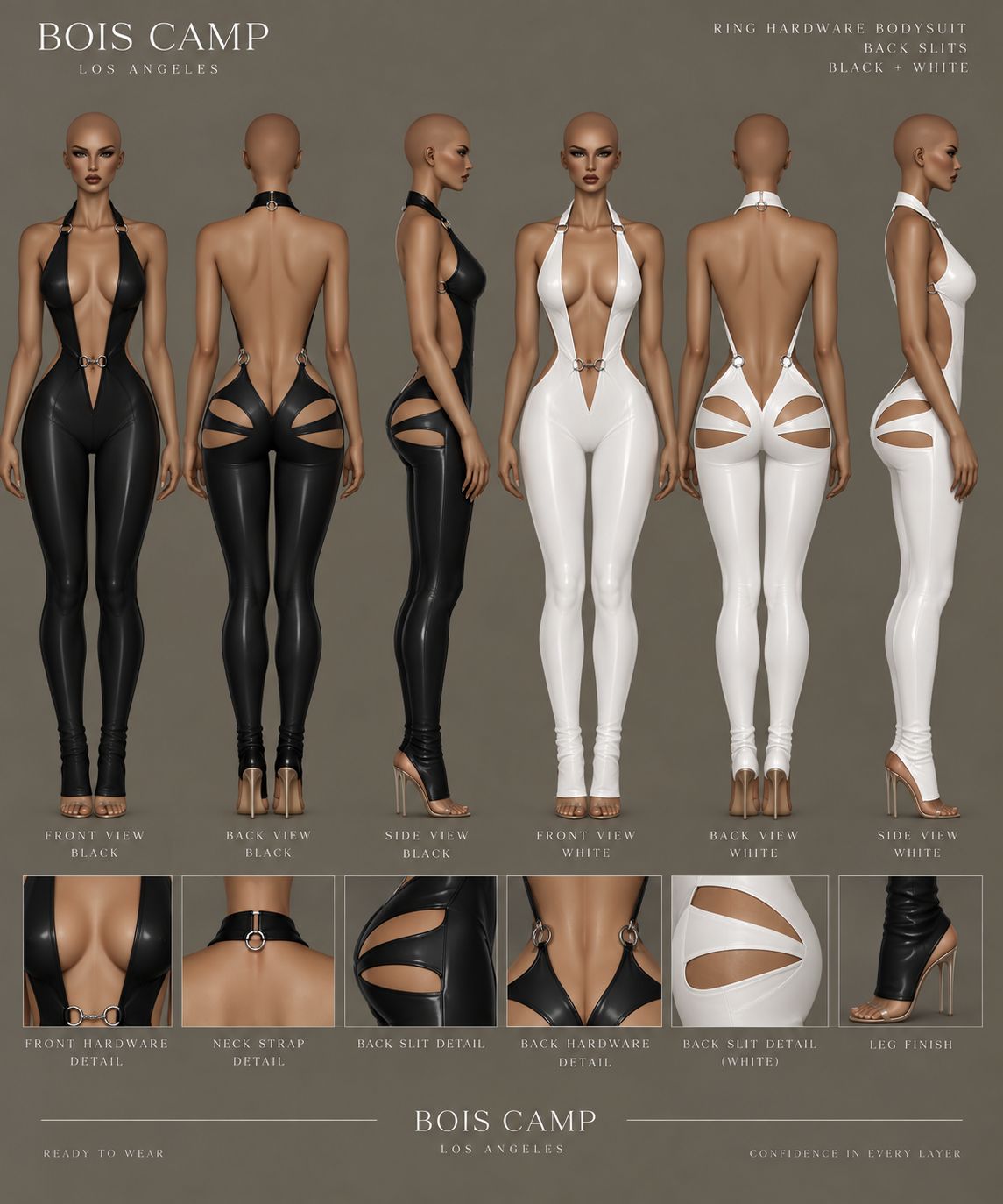 Cut out Cat suit (custom)