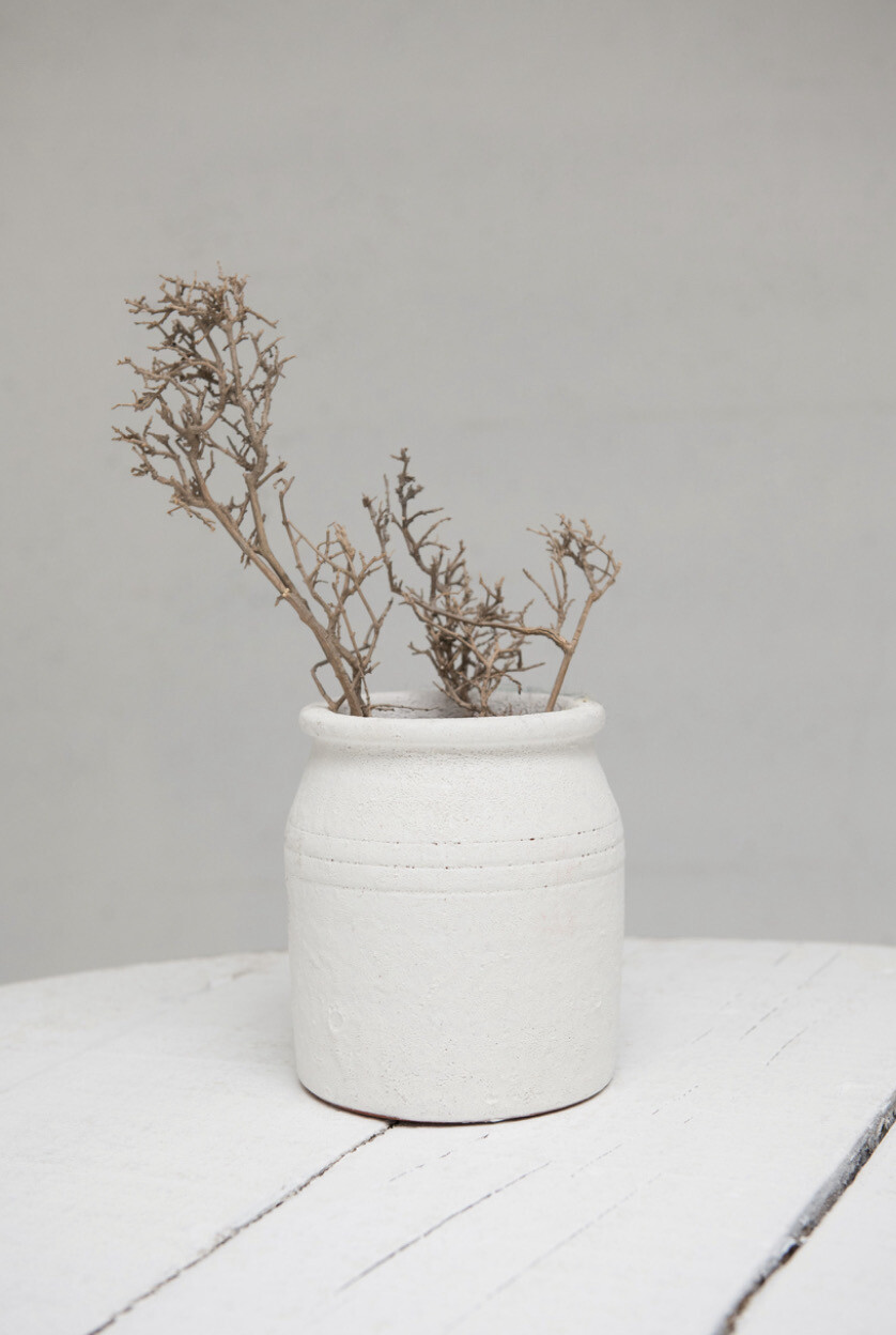 Distressed Coarse Terracotta Crock