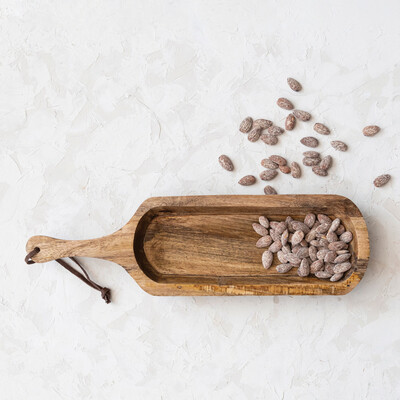 Mango Wood Serving Tray with Handle