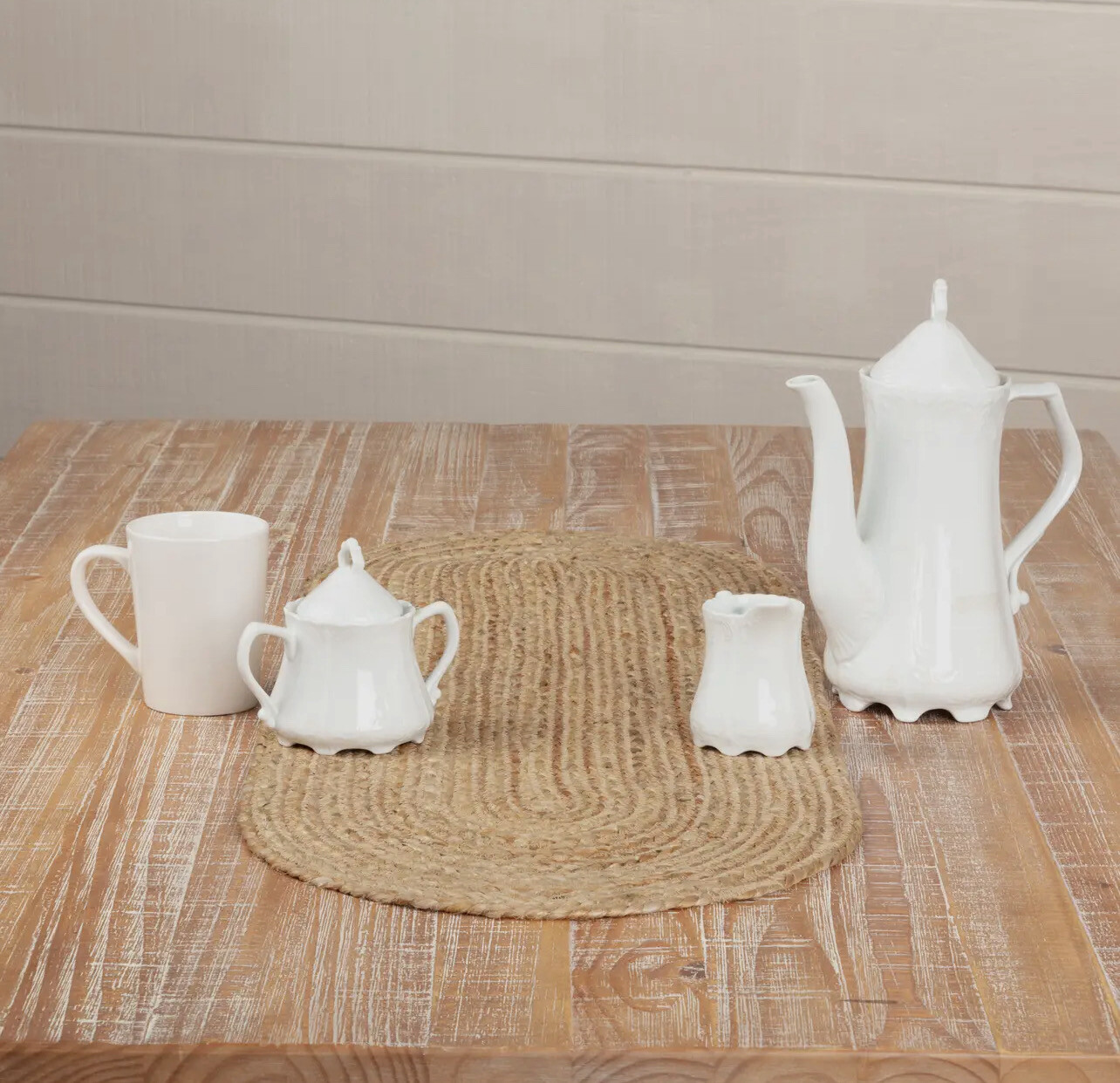 SALE/ Natural Jute Runner 13&quot;x36&quot;