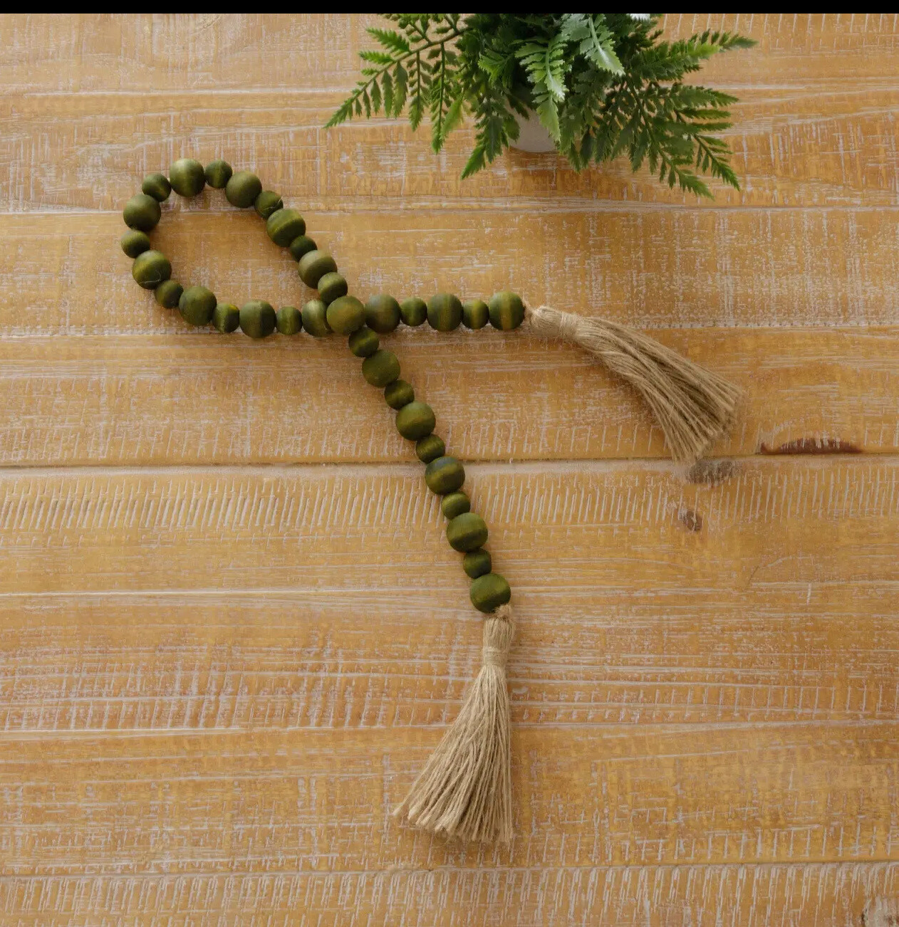 Farmhouse Bead Garland