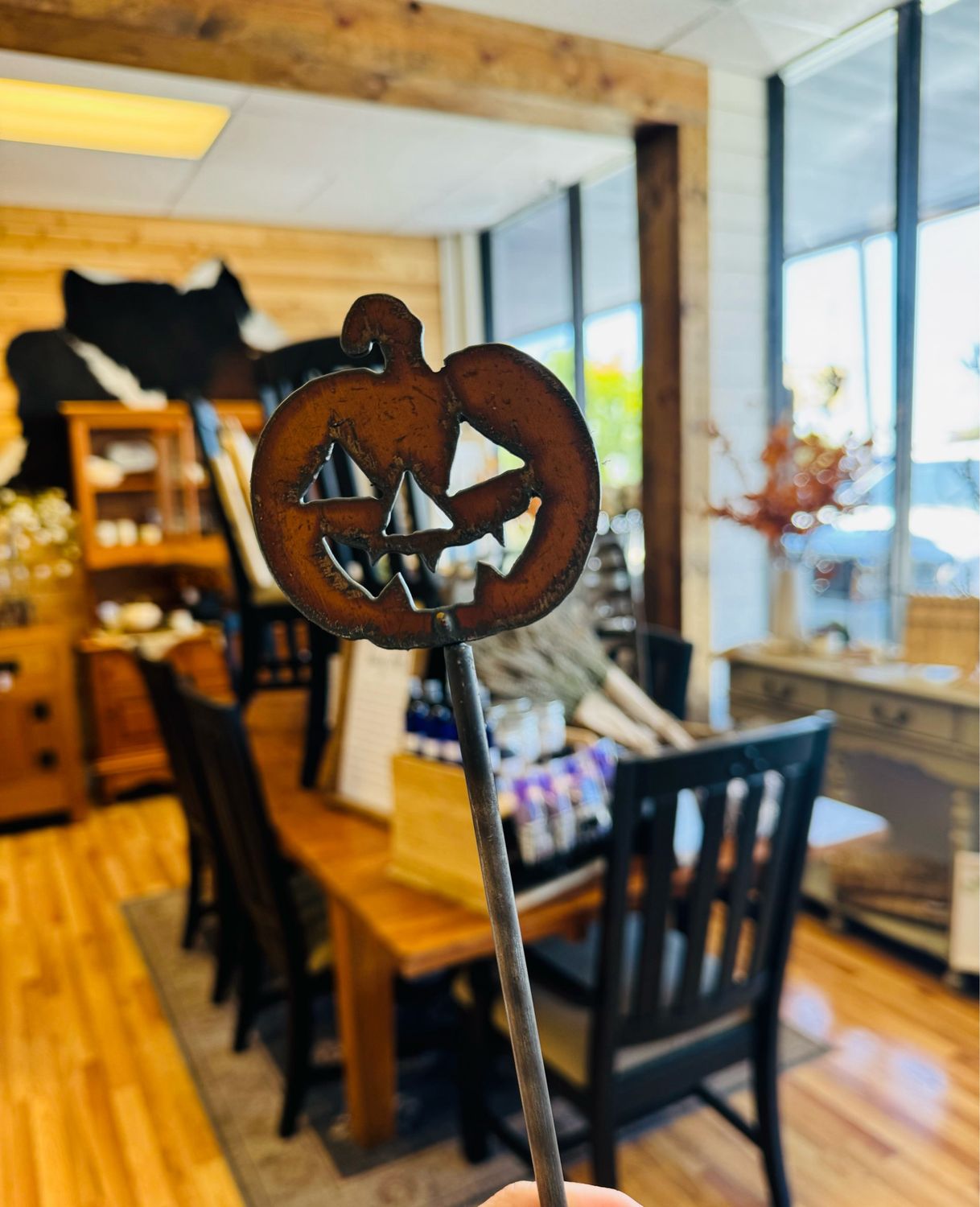 Jack O Lantern Garden Pick