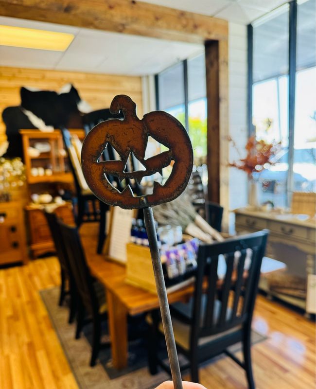 Jack O Lantern Garden Pick