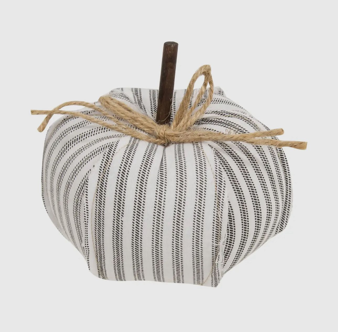 Canvas Stuffed Pumpkin 8”