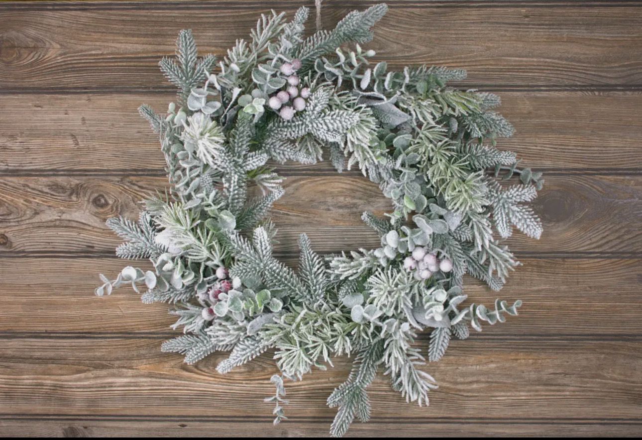 Frosted Berry Wreath