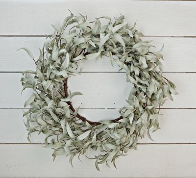 24" Herb Leaves Wreath