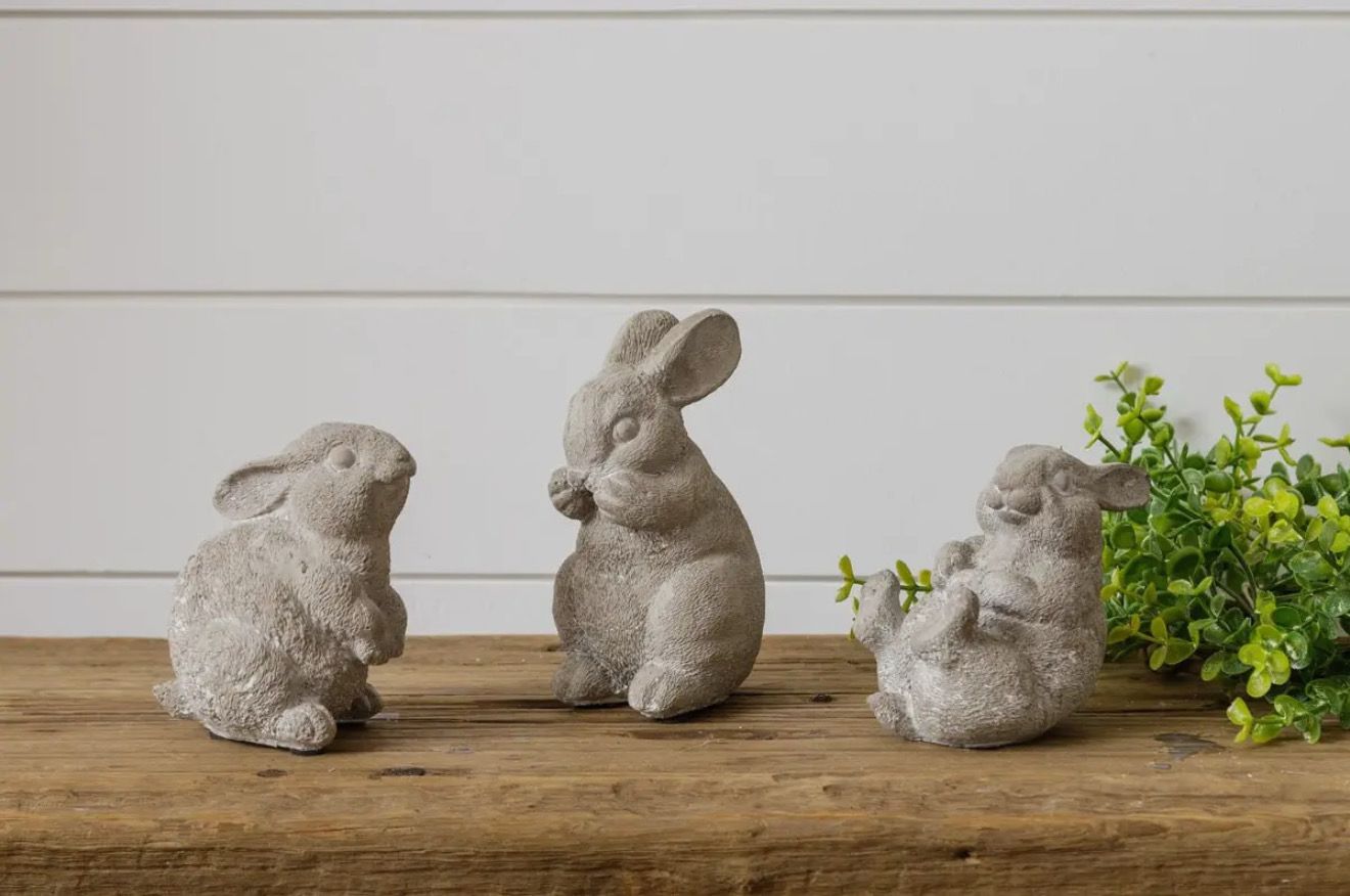 Cement Garden Bunny