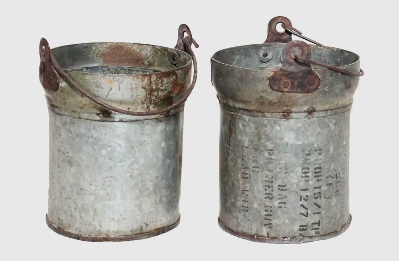 Antique Ammo Bucket
