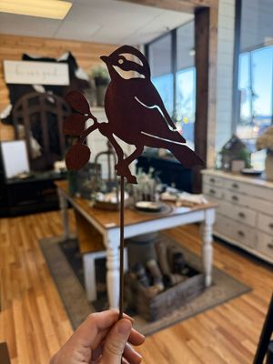 Little Chickadee Garden Pick