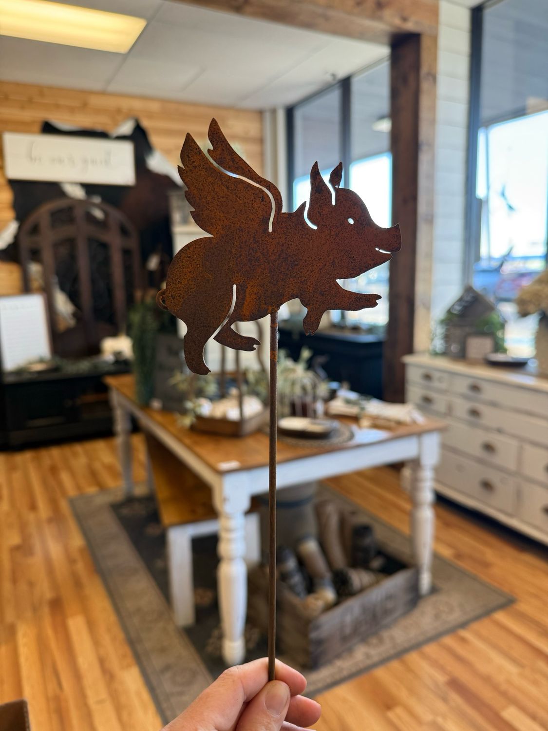 Flying Pig Garden Pick