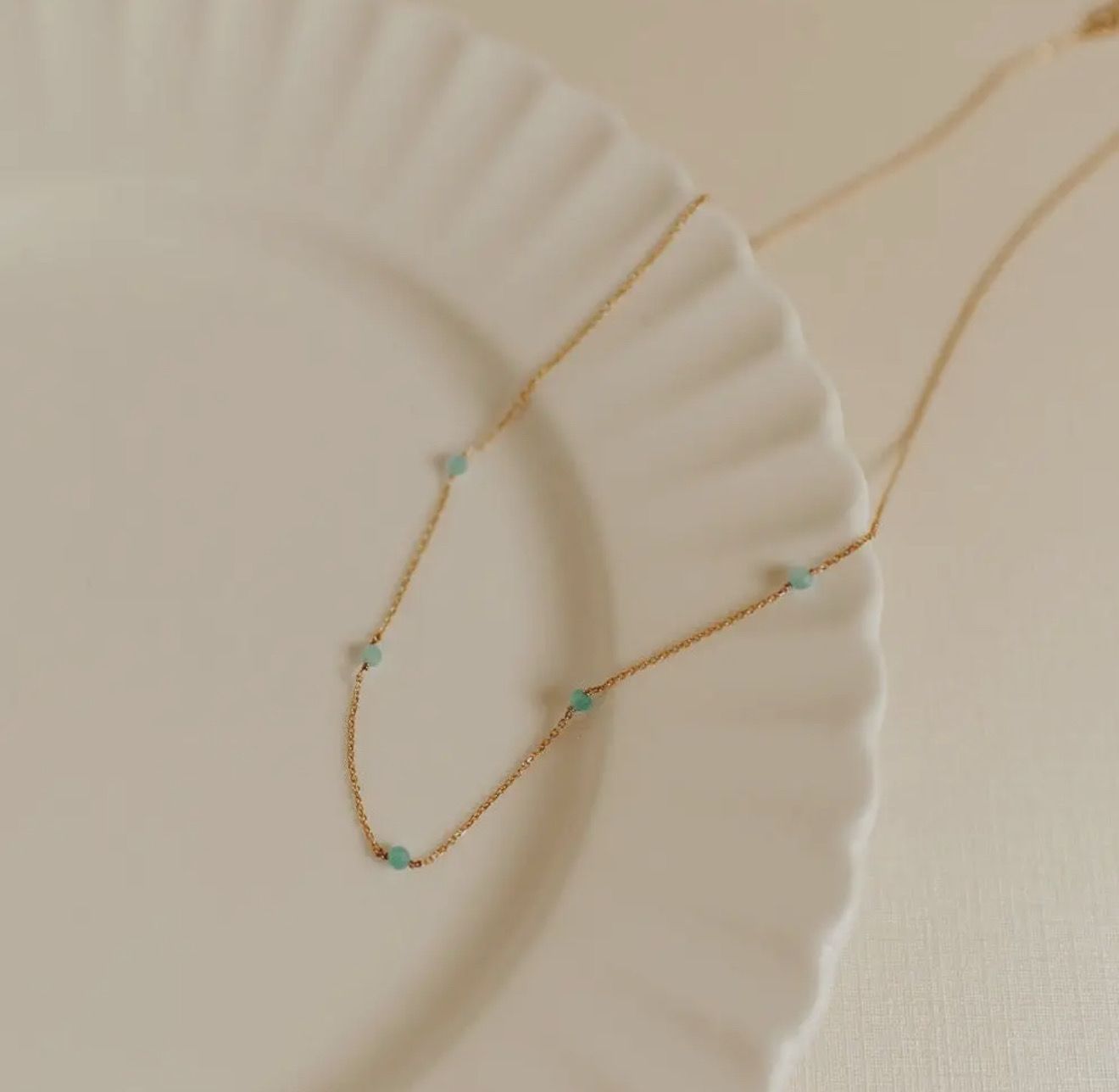 Malibu Necklace in Turquoise