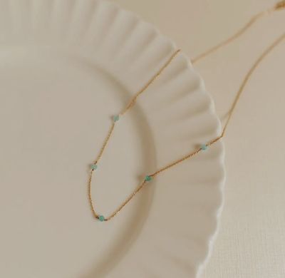 Malibu Necklace in Turquoise
