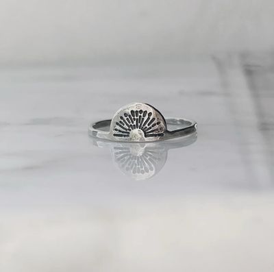 Sterling Silver Sunshine Ring