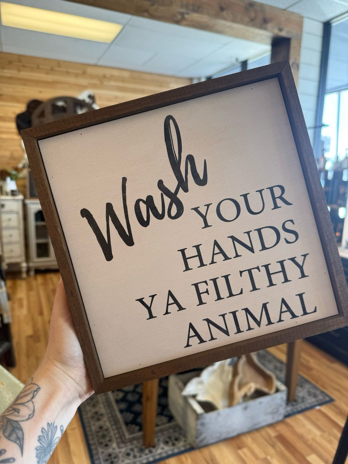 Wash Your Hands Sign