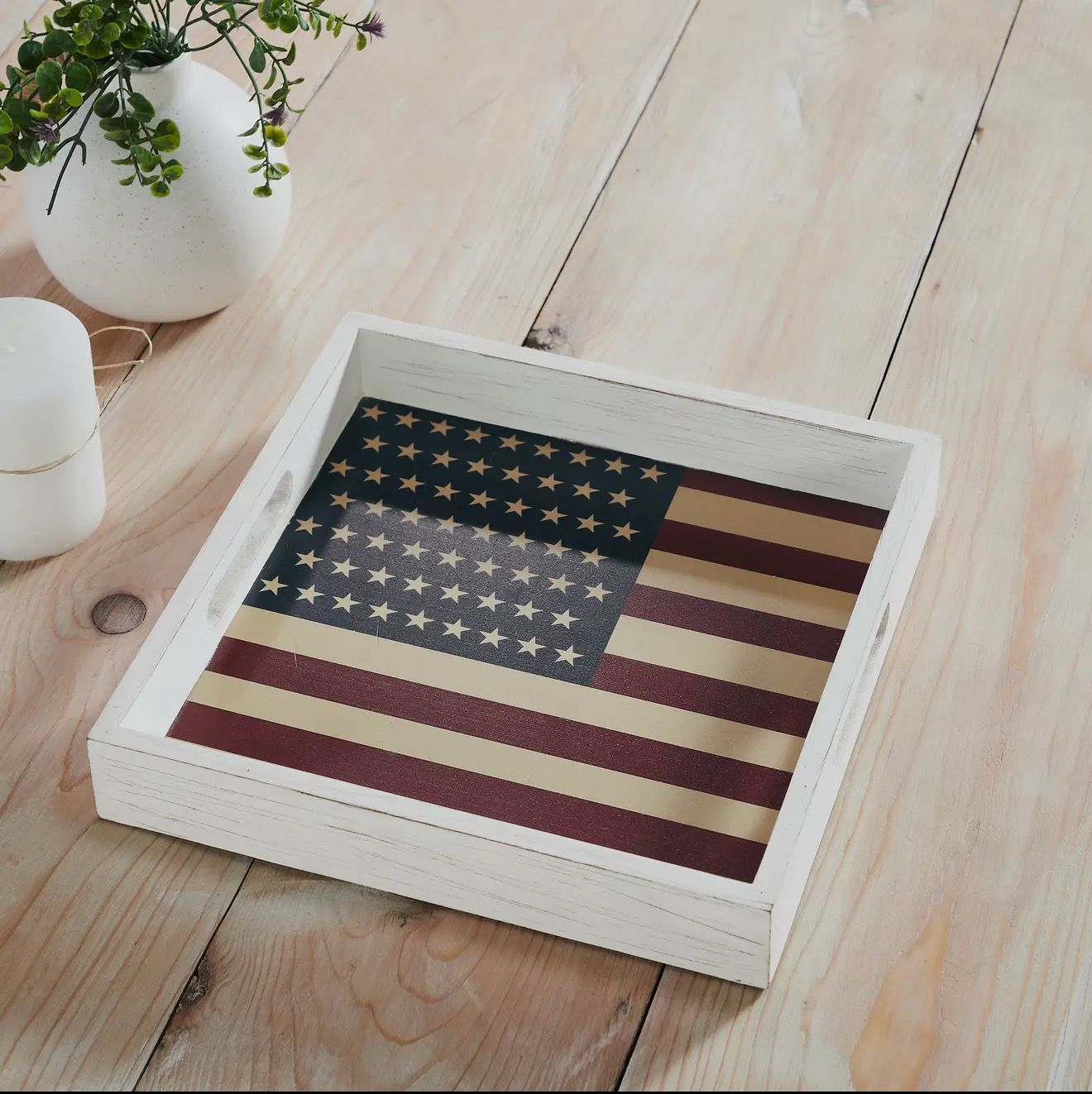 USA Flag Tray