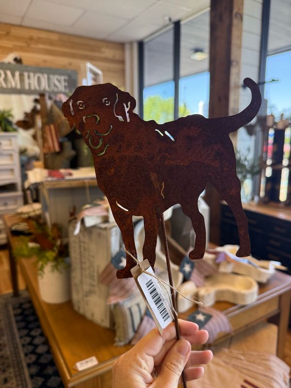 Labrador Dog Garden Pick