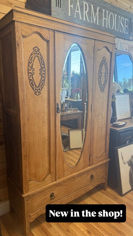 Beautiful Wood Armoire