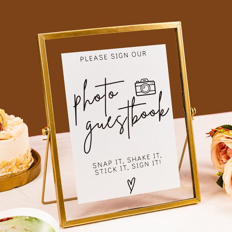 RENTAL- Glass 8x10 Snap a Photo Frame